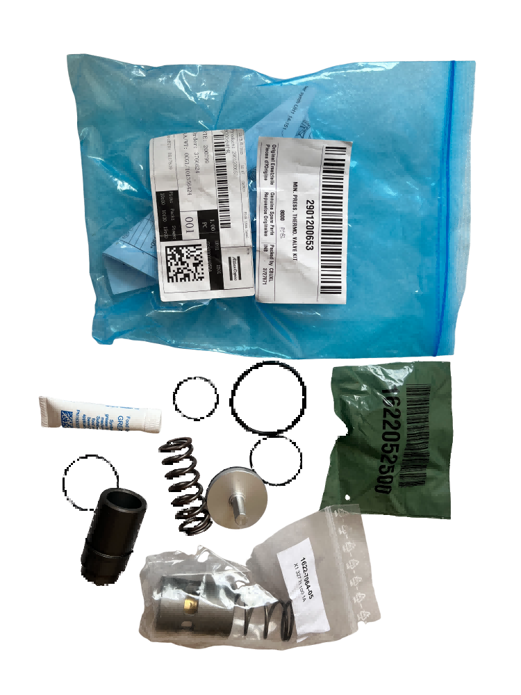 Atlas Copco Minimum Pressure Valve Kit 2901021800 Unboxing Photo