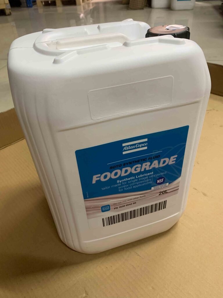 Atlas Copco ROTO-FOODGRADE FLUID 1630054200 Unboxing Photo