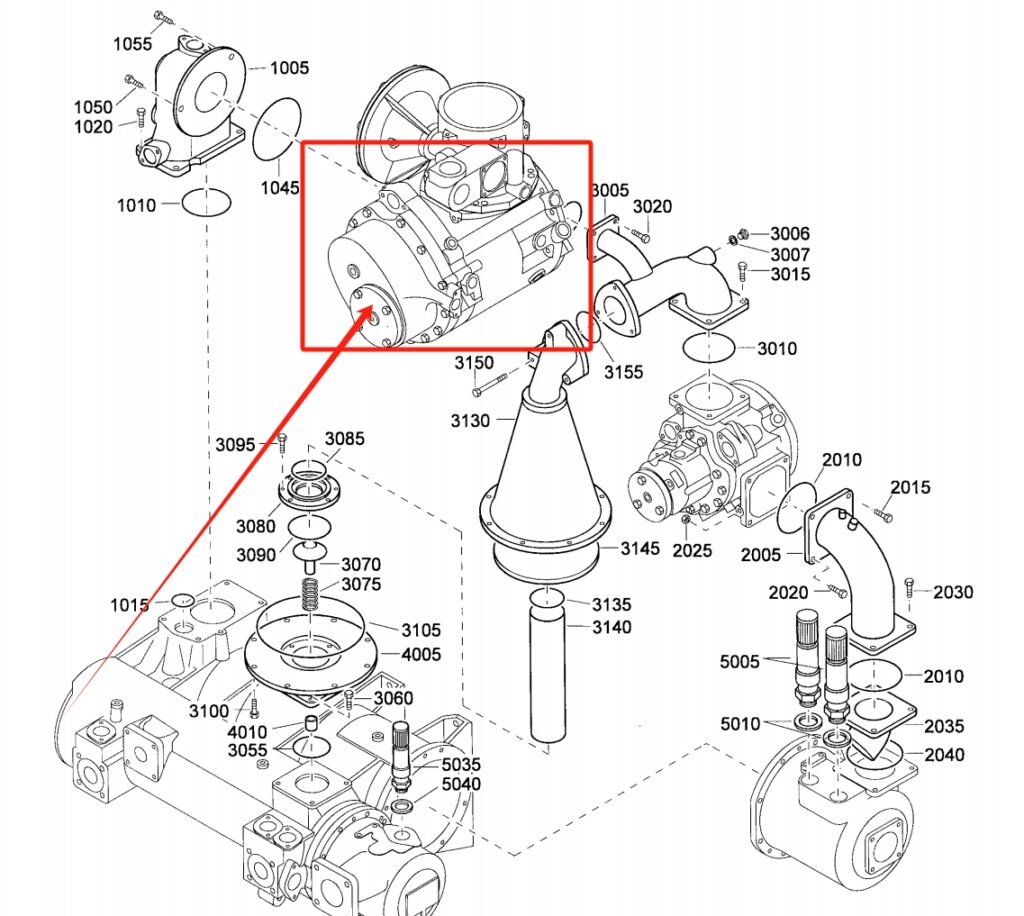 Atlas Copco SERVICE STAGE AIREND OIS F-05(C55) 1616657580 Parts Details