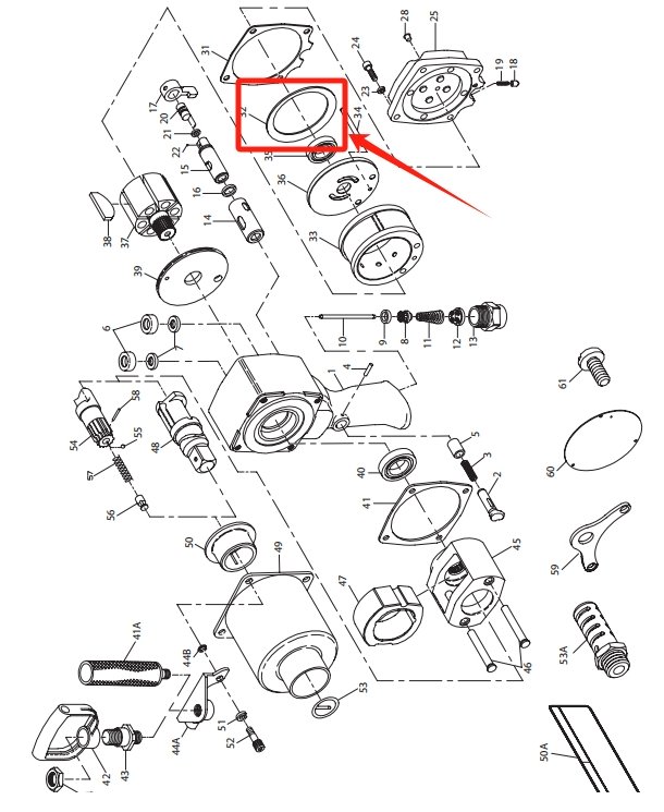 Ingersoll Rand 22340673 Structural Diagram
