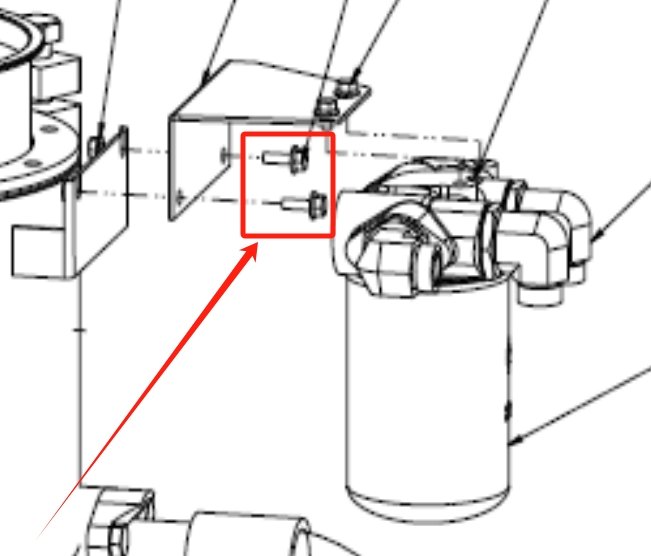 Ingersoll Rand 38039756 Cross-sectional Technical View