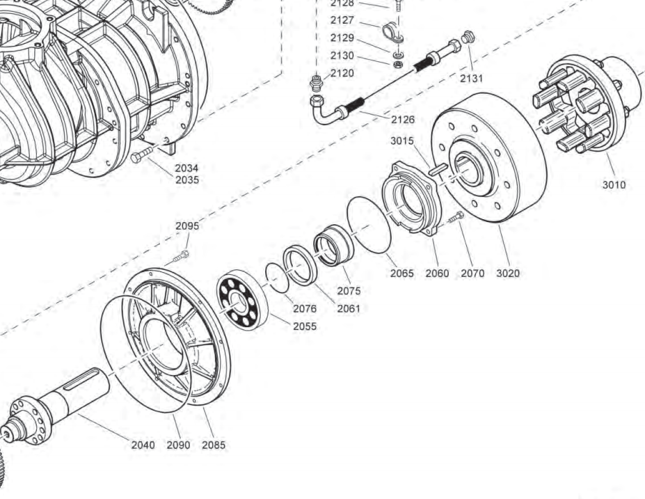 Atlas Copco 1622879800 Oil Seal Ring Architecture Diagram
