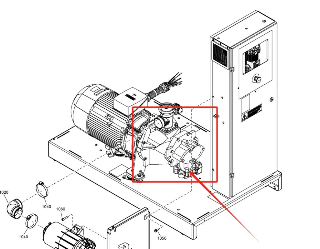 Atlas Copco ELEMENT HP T2 1616727181 Part Location
