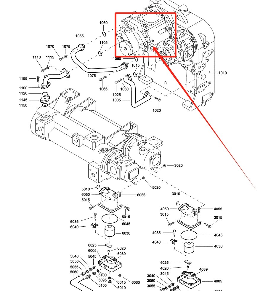 Atlas Copco OIS-N-02 SERVICE 1616725781 Parts Display