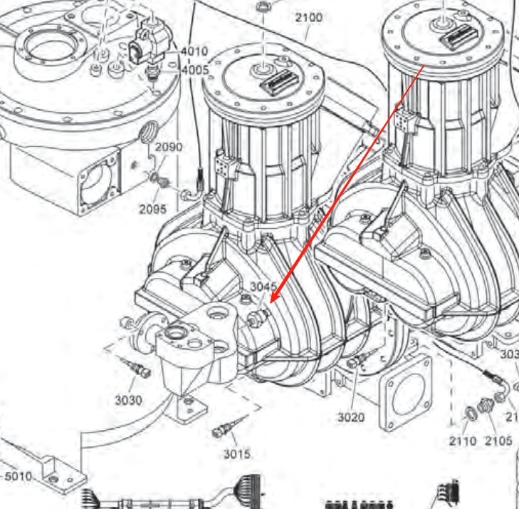 Atlas Copco Pressure Sensor 1089057544 Parts Details