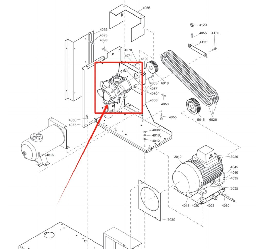 Atlas Copco SERVICE STAGE AIREND 1616706681 Parts Details
