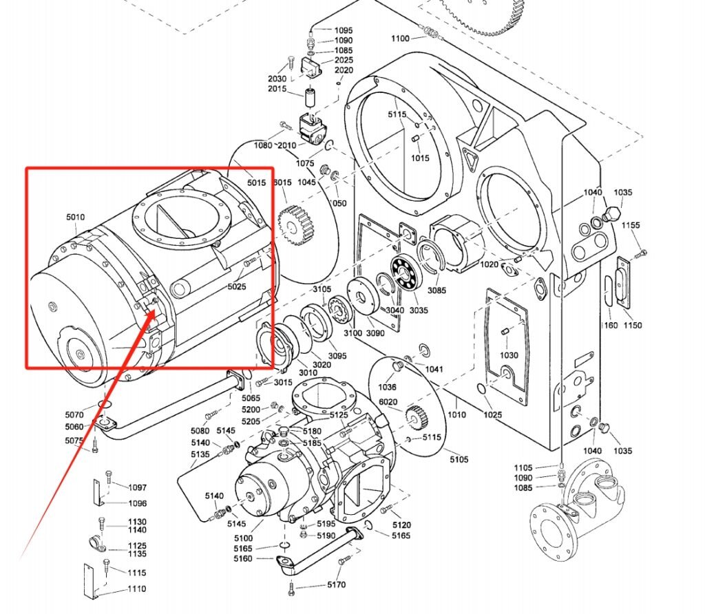 Atlas Copco SERVICE STAGE O.I.S. C146 1616714693 Parts Details