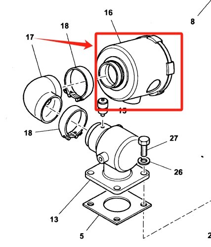 Ingersoll Rand 23711428 Detailed Illustration