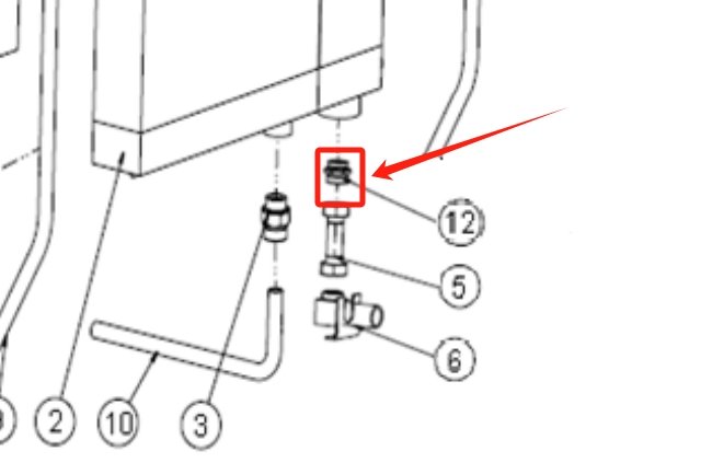 Ingersoll Rand 35295336 Installation Position Diagram