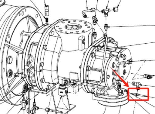 Ingersoll Rand 37952389 Thermal Valve Structural Diagram