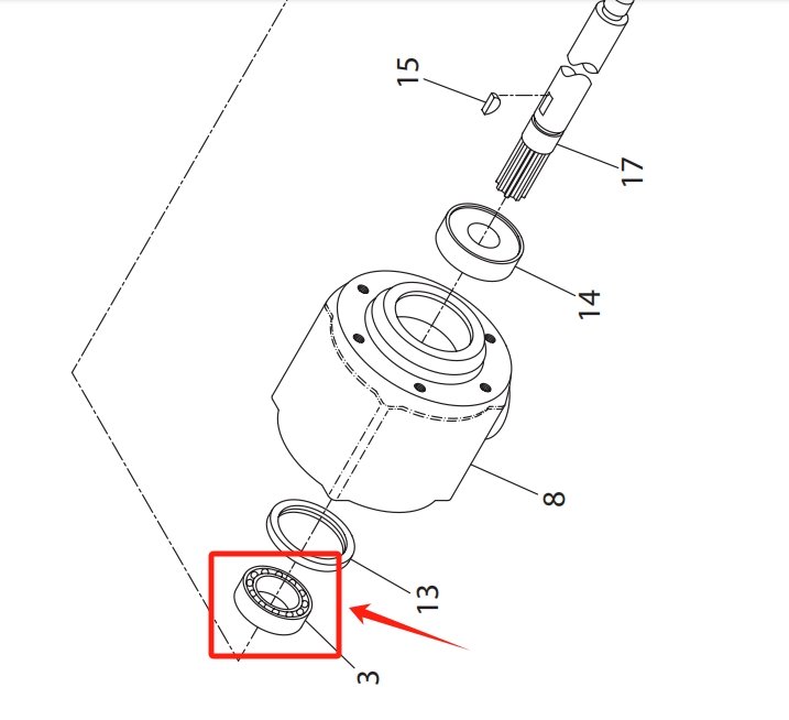 Ingersoll Rand 39437595 Exploded View Drawing