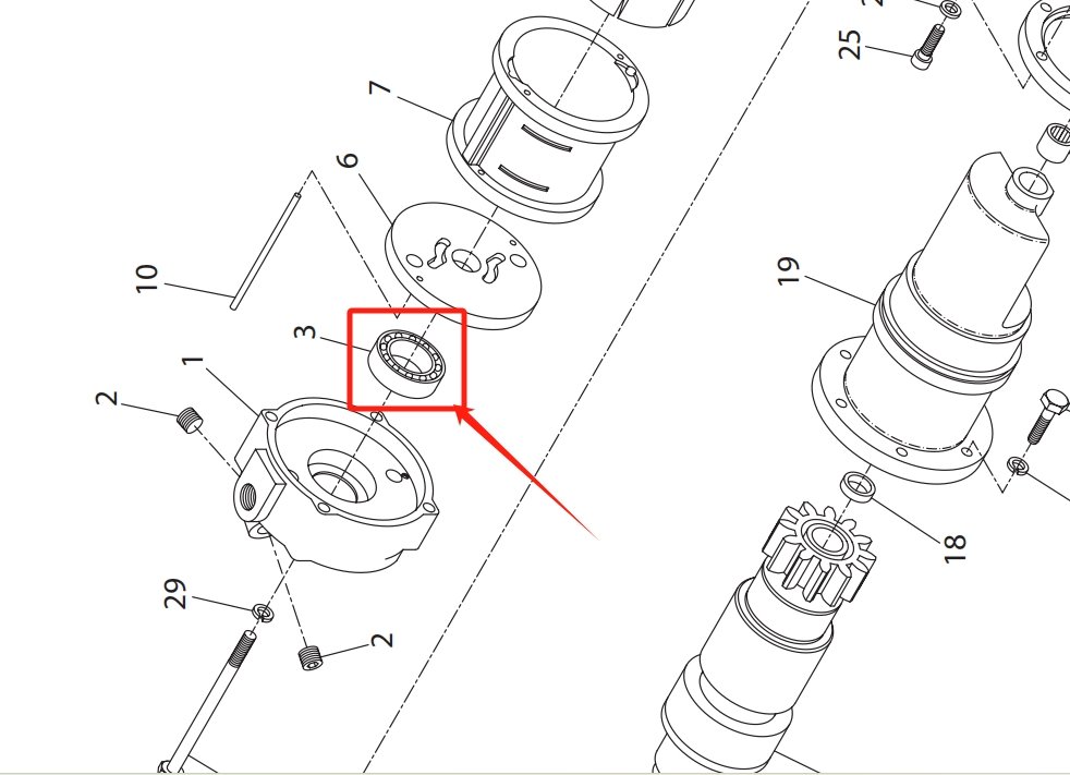 Ingersoll Rand 39437686 Exploded Assembly View